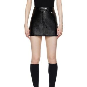 Courréges black Reedition miniskirt - 38